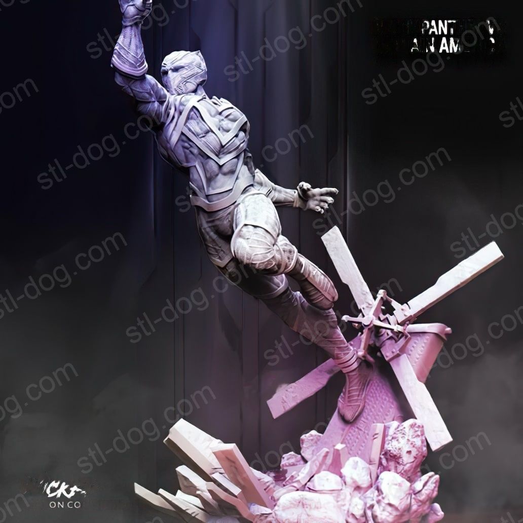 黑豹(Black Panther) 3D打印图纸